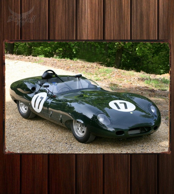 Металлическая табличка Lister-Jaguar Costin Roadster